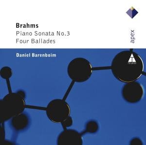 Cover for Brahms J. · Four Ballades &amp; Piano Sonata No 3 (CD) (2011)