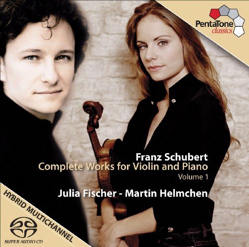 Cover for Fischer,Julia / Helmchen,Martin · * Gesamtwerk für Violine und Klavier Vol.1 (SACD) (2013)