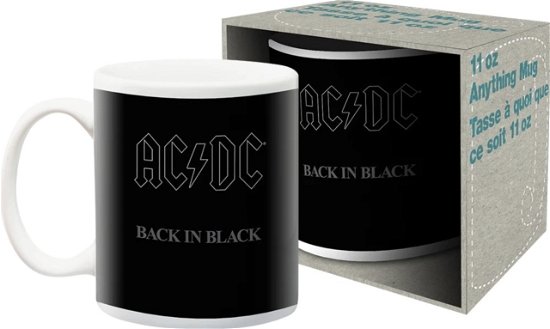Ac/Dc - Back In Black 11Oz Boxed Mug - AC/DC - Merchandise - AC/DC - 0840391142763 - 