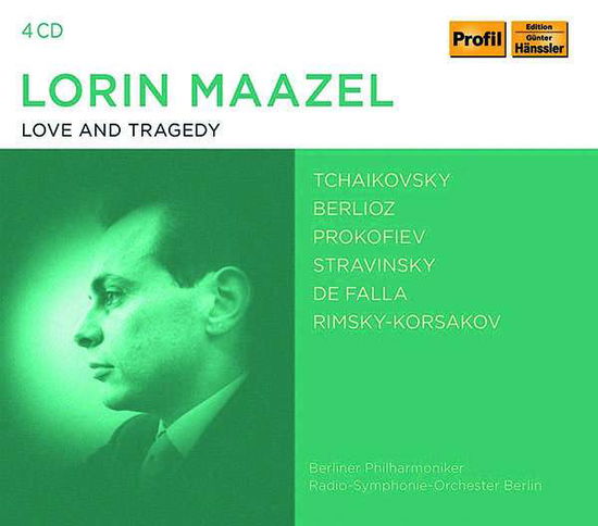 Lorin Maazel: Love And Tragedy - Berlioz / Berliner Philharmoniker - Musik - PROFIL - 0881488180763 - 12. april 2019