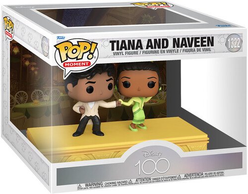 Disney's 100th - Tiana & Naveen - Funko Pop! Moment: - Produtos - Funko - 0889698679763 - 23 de maio de 2023