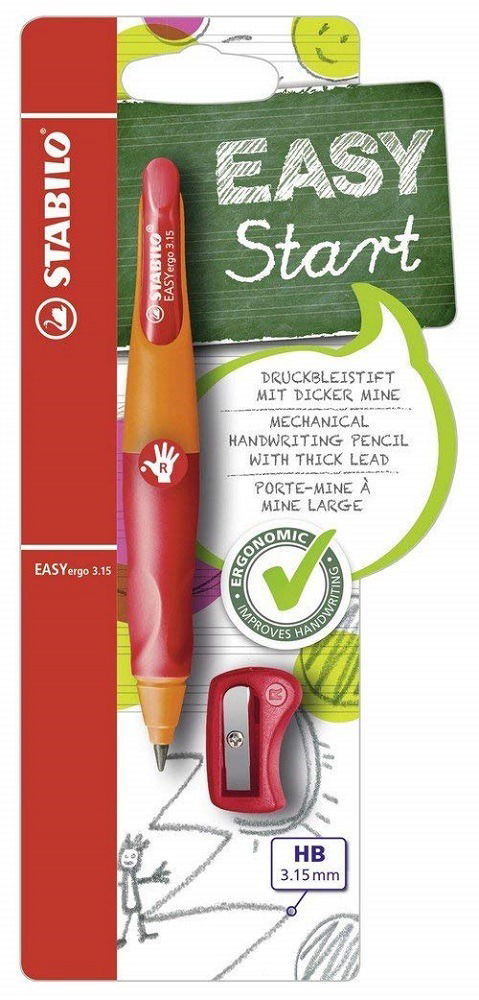 Cover for Stabilo Easy Ergo Rechts Oranje / roo (Legetøj) (2017)