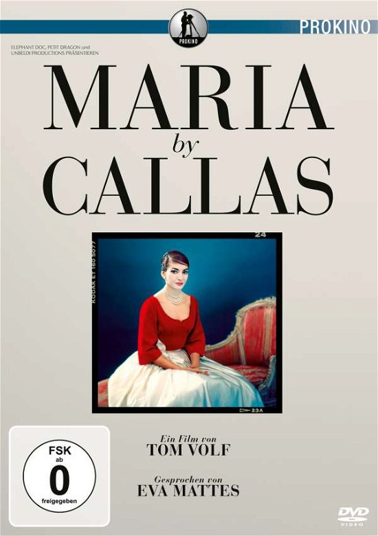 Maria by Callas - Movie - Film - Arthaus / Studiocanal - 4006680097763 - 1. april 2021
