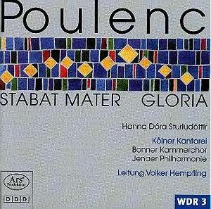 Cover for F. Poulenc · Stabat Mater-gloria (CD) (2000)