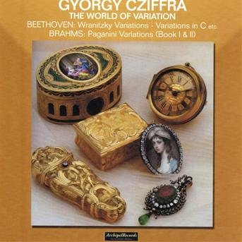 Cover for Beethoven / Brahms / Liszt / Cziffra · World of Variation (CD) (2008)