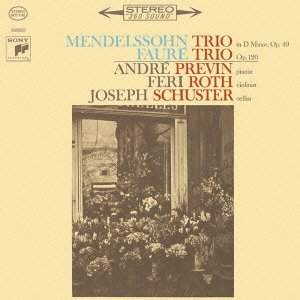 Cover for Andre Previn · Mendelssohn &amp; Faure: Piano Trios (CD) (2009)