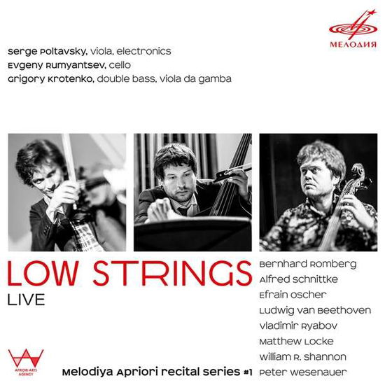 Cover for Krotenko - Poltavski - Rumyantsev · Low Strings - Live (CD) (2017)