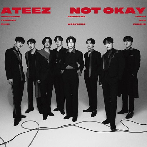 Not Okay - 3rd Japanese Single - Ateez - Musiikki -  - 4988031623763 - perjantai 1. maaliskuuta 2024