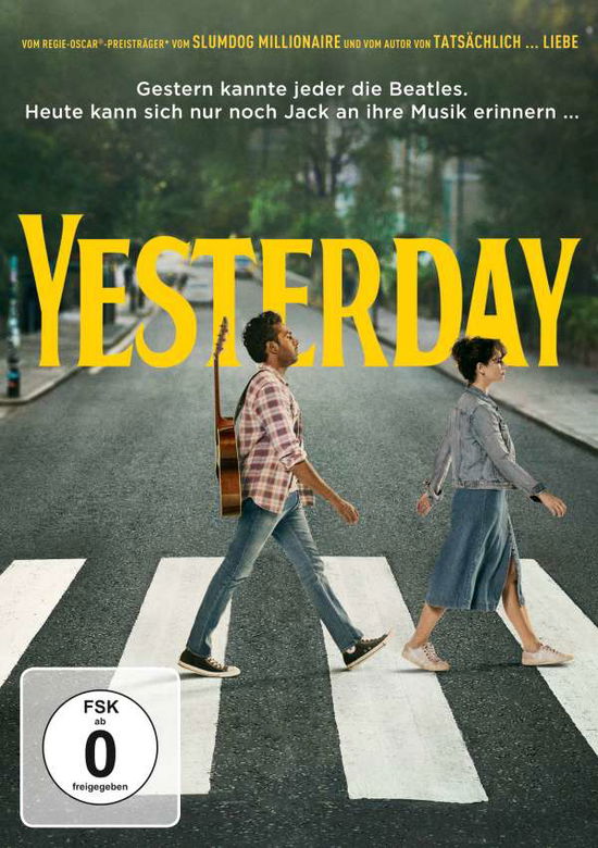 Cover for Himesh Patel,lily James,sophia Di Martino · Yesterday (DVD) (2019)