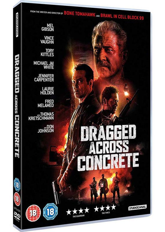 Cover for Dragged Across Concrete · Dragged across Concrete (DVD) (2019)