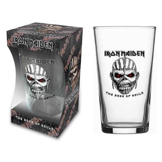 Book of Souls (Beer Glass) - Iron Maiden - Merchandise - PHD - 5055339789763 - 19. august 2019