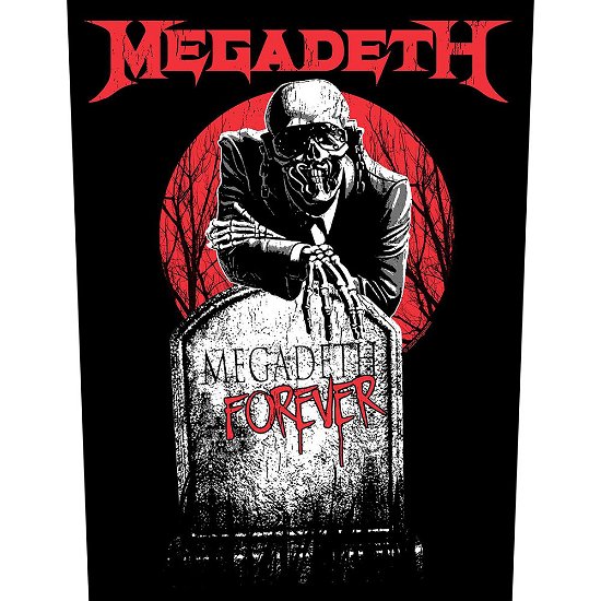 Cover for Megadeth · Megadeth Back Patch: Tombstone (MERCH)