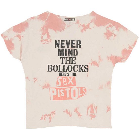 The Sex Pistols Ladies Crop Top: Never Mind the Bollocks (Wash Collection) - Sex Pistols - The - Merchandise -  - 5056561013763 - 
