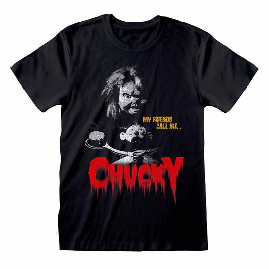 Cover for Chucky · Chucky Die Mörderpuppe T-Shirt My friends Call Me (Toys) (2023)