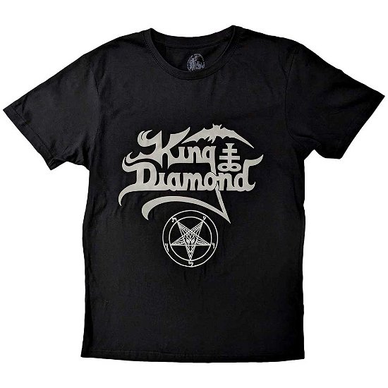 King Diamond Unisex T-Shirt: Logo - King Diamond - Koopwaar -  - 5056737234763 - 