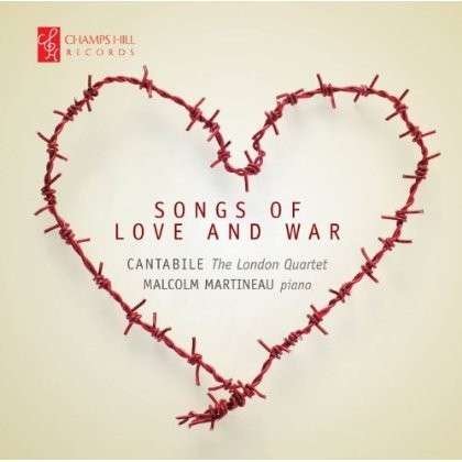 Cover for Cantabilethelondon Quartet · Songs Of Love And War (CD) (2014)