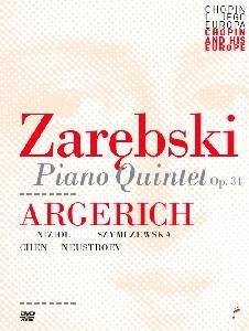 Piano Quintet - Zarebski / Argerich / Niziol / Szymczewska - Films - FRYDERYK CHOPIN INSTITUTE - 5425008378763 - 23 juli 2012