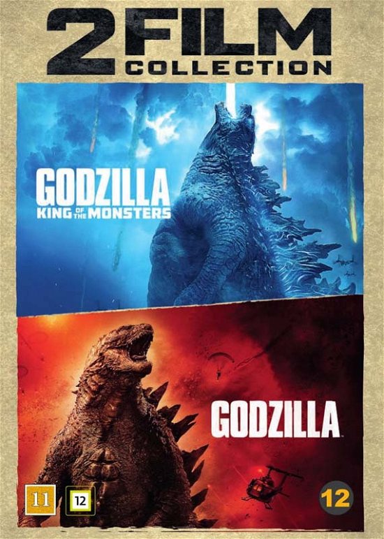 Godzilla 1-2 - 2-dvd - Godzilla - Filme - Warner - 7340112750763 - 14. Oktober 2019