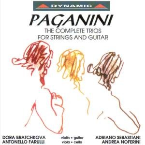 Complete Trios for Strings & Guitar / Serenata - Paganini / Sebastiani / Bratchkova / Farulli - Musikk - DYNAMIC - 8007144060763 - 1. desember 1995