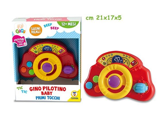 Cover for Teorema: Prima Infanzia Gogo · Teorema: Prima Infanzia Gogo - Gino Baby Pilotino Luci E Suoni - Open Touch Box (Toys)
