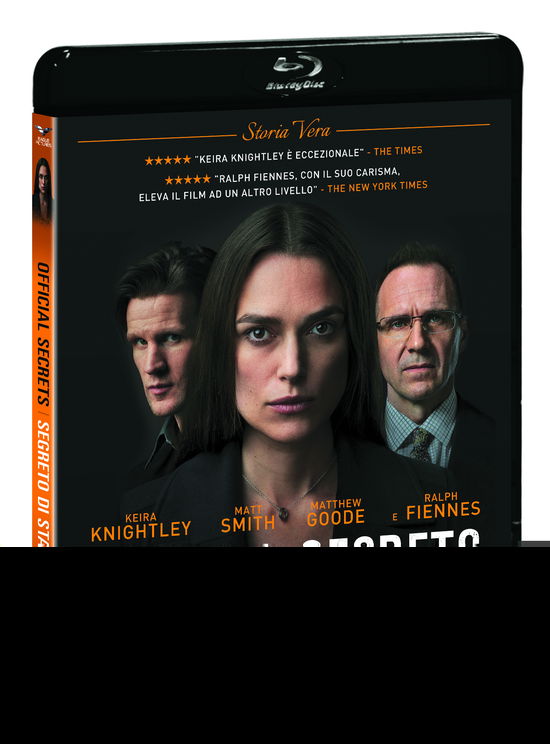 Official Secrets - Segreto Di Stato - Ralph Fiennes,keira Knightley,matt Smith - Film - BIM - 8031179984763 - 18. november 2020