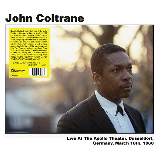 Cover for John Coltrane · Live at the Apollo Theater Dusseldorf Germany (LP) (2023)