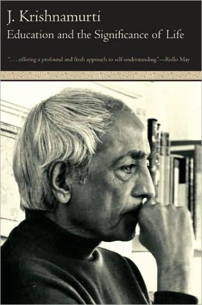 Cover for Jiddu Krishnamurti · Education and the Significance of Life (Paperback Book) (2008)