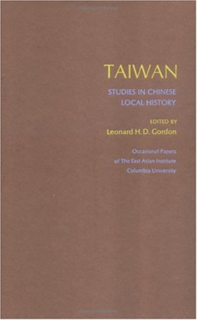 Cover for Jonathan Sullivan · Taiwan (Hardcover bog) (1970)
