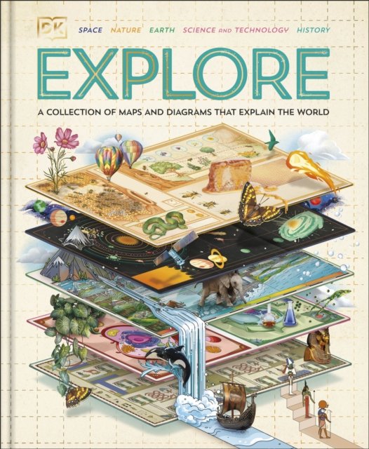 Cover for Dk · Explore (Hardcover bog) (2024)