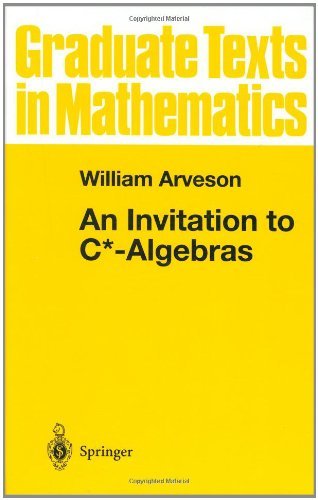 Cover for William Arveson · An Invitation to C*-algebras - Graduate Texts in Mathematics (Hardcover bog) [1st Ed. 1976. Corr. 2nd Printing 1998 edition] (1976)