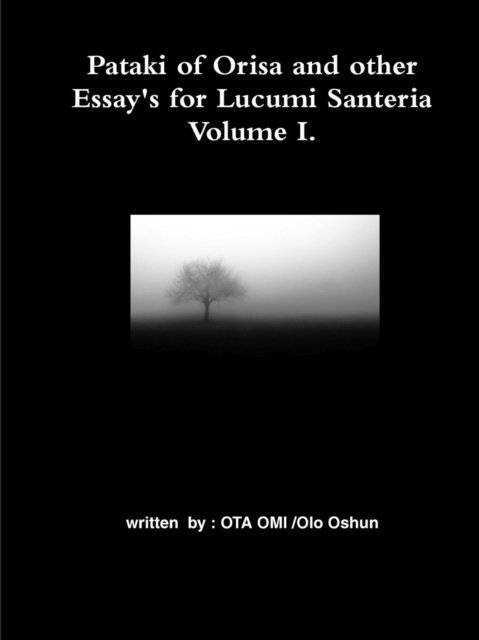 Cover for Ota Omi Olo Oshun · Pataki of Orisa and Other Essay's for Lucumi Santeria (Paperback Book) (2009)
