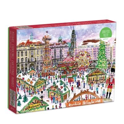 Cover for Michael Storring Galison · Michael Storrings Christmas Market 1000 Piece Puzzle (GAME) (2021)