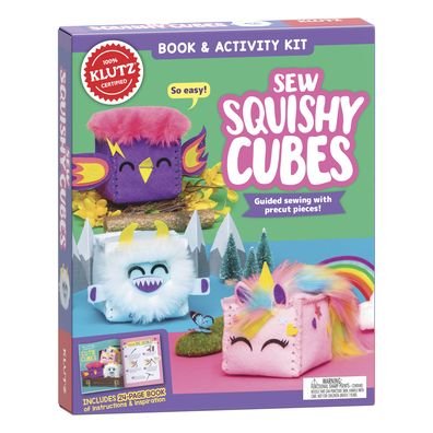 Cover for Editors of Klutz · Easy-to-Sew Cutie Cubes - Klutz (Paperback Book) (2021)