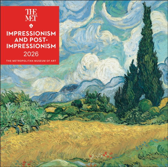 Cover for The Metropolitan Museum Of Art · Impressionism and Post-Impressionism 2026 Mini Wall Calendar (Calendar) (2025)