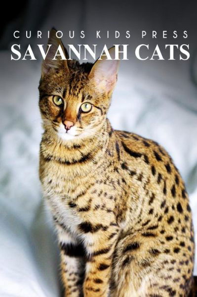Cover for Curious Kids Press · Savannah Cats - Curious Kids Press: Kids Book About Animals and Wildlife, Children's Books 4-6 (Paperback Book) (2014)