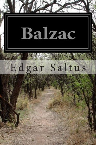 Cover for Edgar Saltus · Balzac (Taschenbuch) (2015)