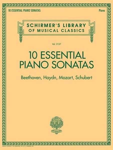 10 Essential Piano Sonatas: Beethoven Haydn Mozart Schubert - Hal Leonard Publishing Corporation - Bøger - Hal Leonard Corporation - 9781540024763 - 1. april 2018
