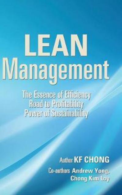 Cover for Kf Chong · Lean Management (Hardcover Book) (2017)