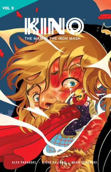 KINO Vol. 3: The Man in the Iron Mask - Alex Paknadel - Książki - Lion Forge, LLc, The - 9781549302763 - 7 maja 2019