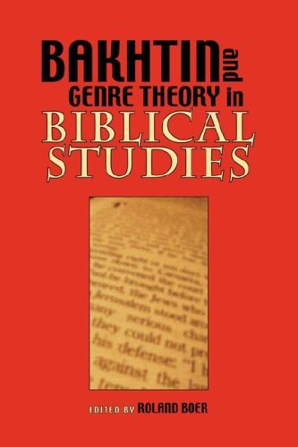 Cover for Roland Boer · Bakhtin and Genre Theory in Biblical Studies (Society of Biblical Literature Semeia Studies) (Semeia Studies-society of Biblical Literature) (Paperback Book) (2007)