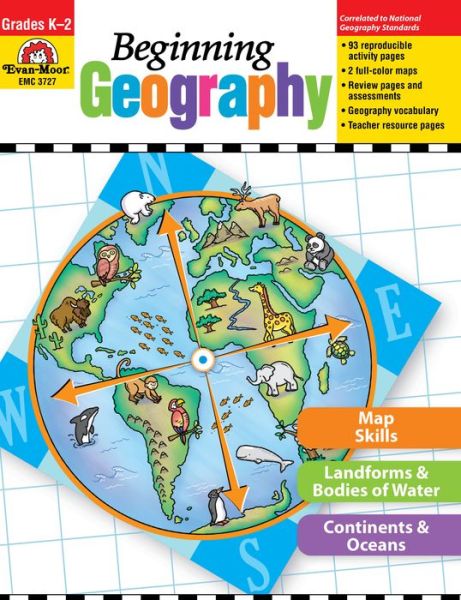 Cover for Evan-moor Educational Publishers · Beginning Geography, Grades K-2 (Paperback Book) (2010)