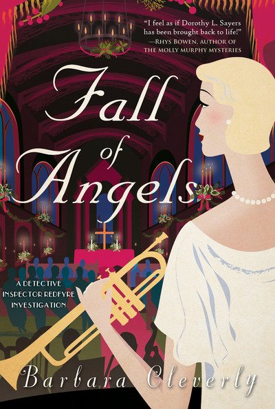 Cover for Barbara Cleverly · Fall Of Angels: Inspector Redfyre Mystery #1 (Innbunden bok) (2018)