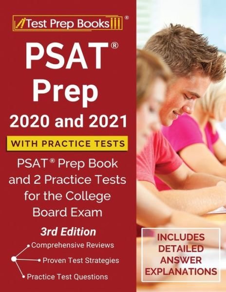 Cover for Test Prep Books · PSAT Prep 2020 and 2021 with Practice Tests: PSAT Prep Book and 2 Practice Tests for the College Board Exam [3rd Edition] (Taschenbuch) (2020)