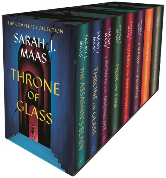 Throne of Glass Hardcover Box Set - Throne of Glass - Sarah J. Maas - Kirjat - Bloomsbury Publishing USA - 9781639731763 - torstai 29. kesäkuuta 2023