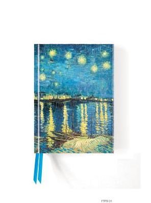 Cover for Van Gogh: Starry Night over the Rhone (Foiled Pocket Journal) - Flame Tree Pocket Notebooks (Stationery) (2016)