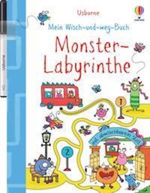 Cover for Jane Bingham · Mein Wisch-und-weg-Buch: Monster-Labyrinthe (Paperback Book) (2022)