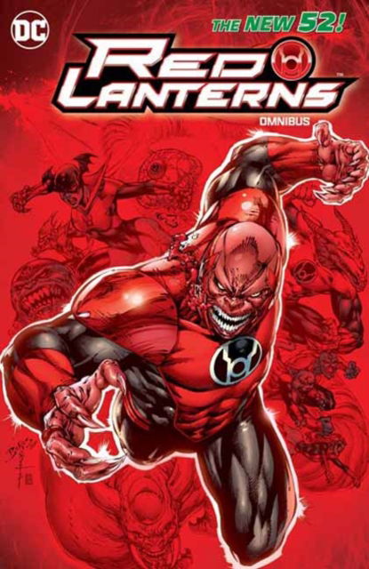 Cover for Red Lanterns The New 52 Omnibus · Red Lanterns: The New 52 Omnibus (Hardcover Book) (2025)