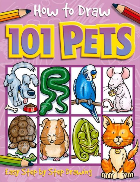 Cover for Dan Green · How to Draw 101 Pets (Paperback Book) (2020)