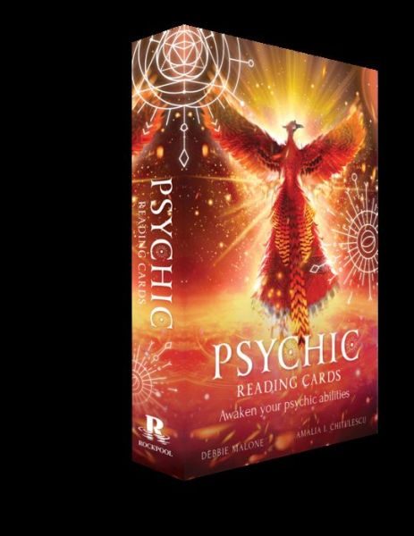 Psychic Reading Cards: Awaken your psychic abilities - Debbie Malone - Kirjat - Rockpool Publishing - 9781925924763 - keskiviikko 18. marraskuuta 2020