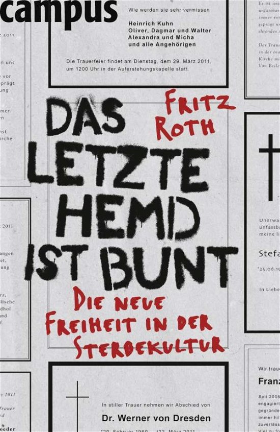 Cover for Roth · Letzte Hemd ist bunt (Buch)